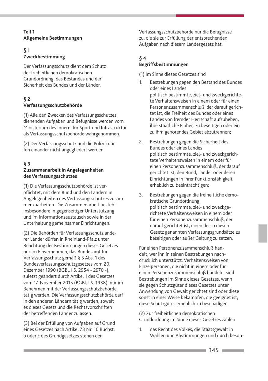 Seite 146 des Verfassungsschutzbericht 2018 Rheinland-Pfalz