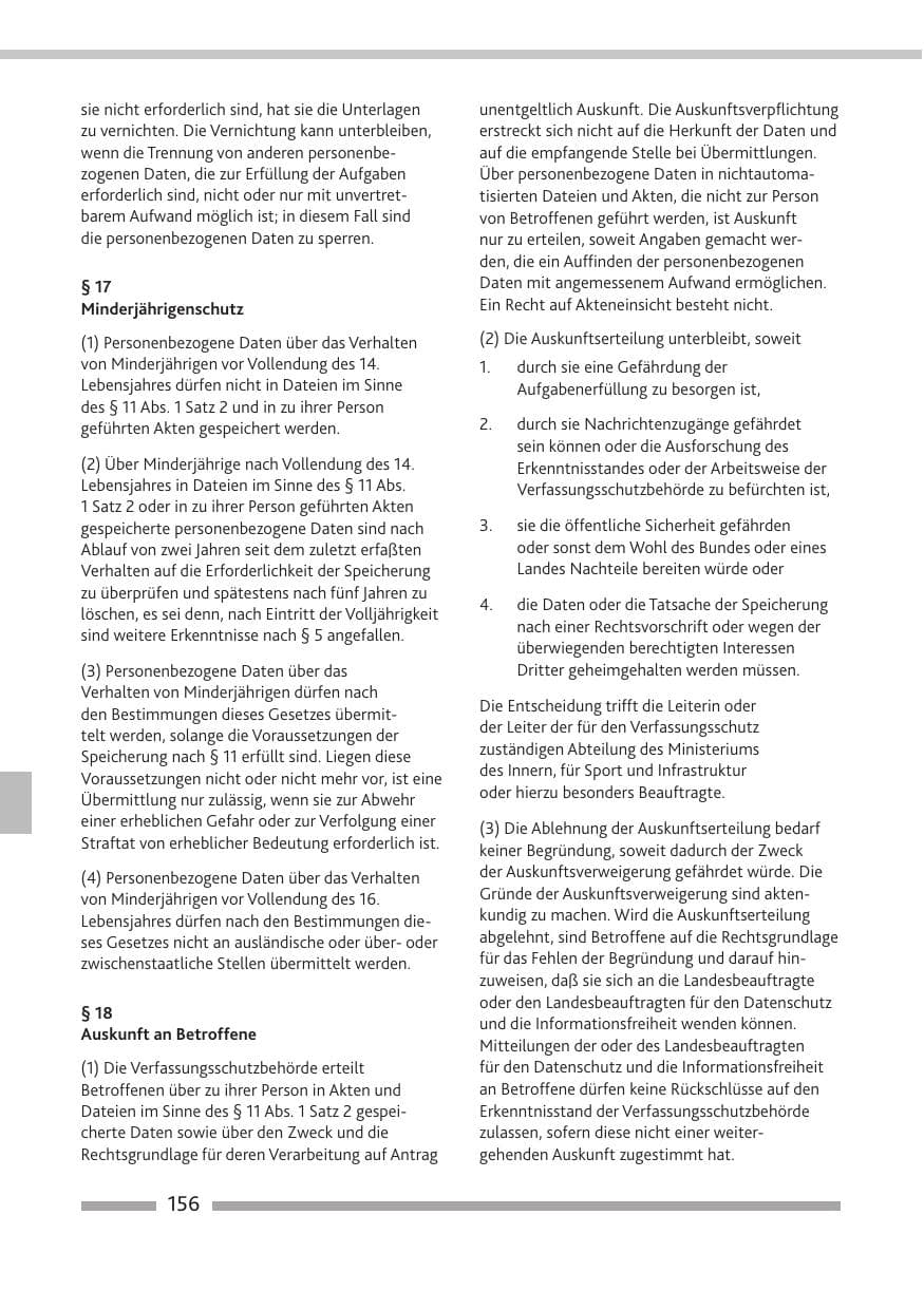 Seite 157 des Verfassungsschutzbericht 2018 Rheinland-Pfalz