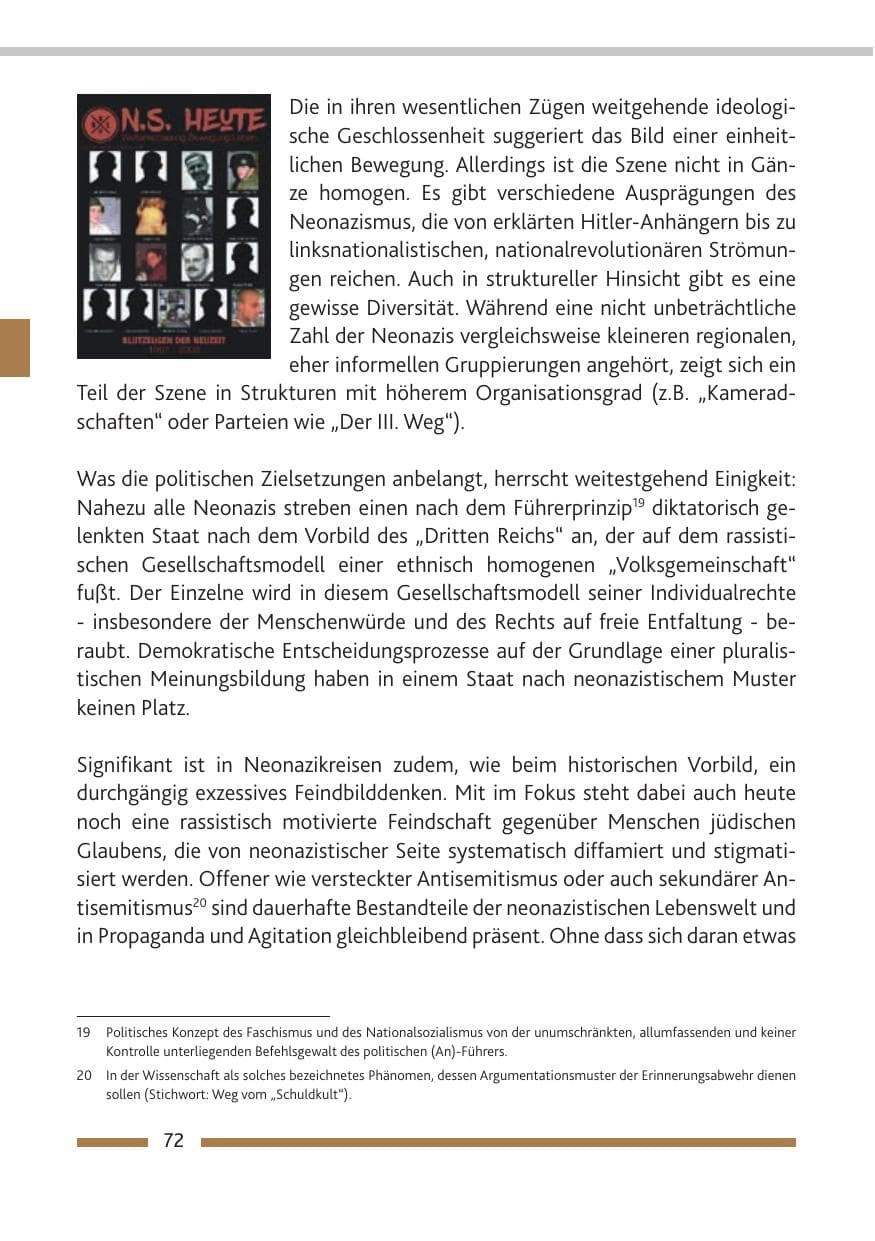 Seite 73 des Verfassungsschutzbericht 2018 Rheinland-Pfalz