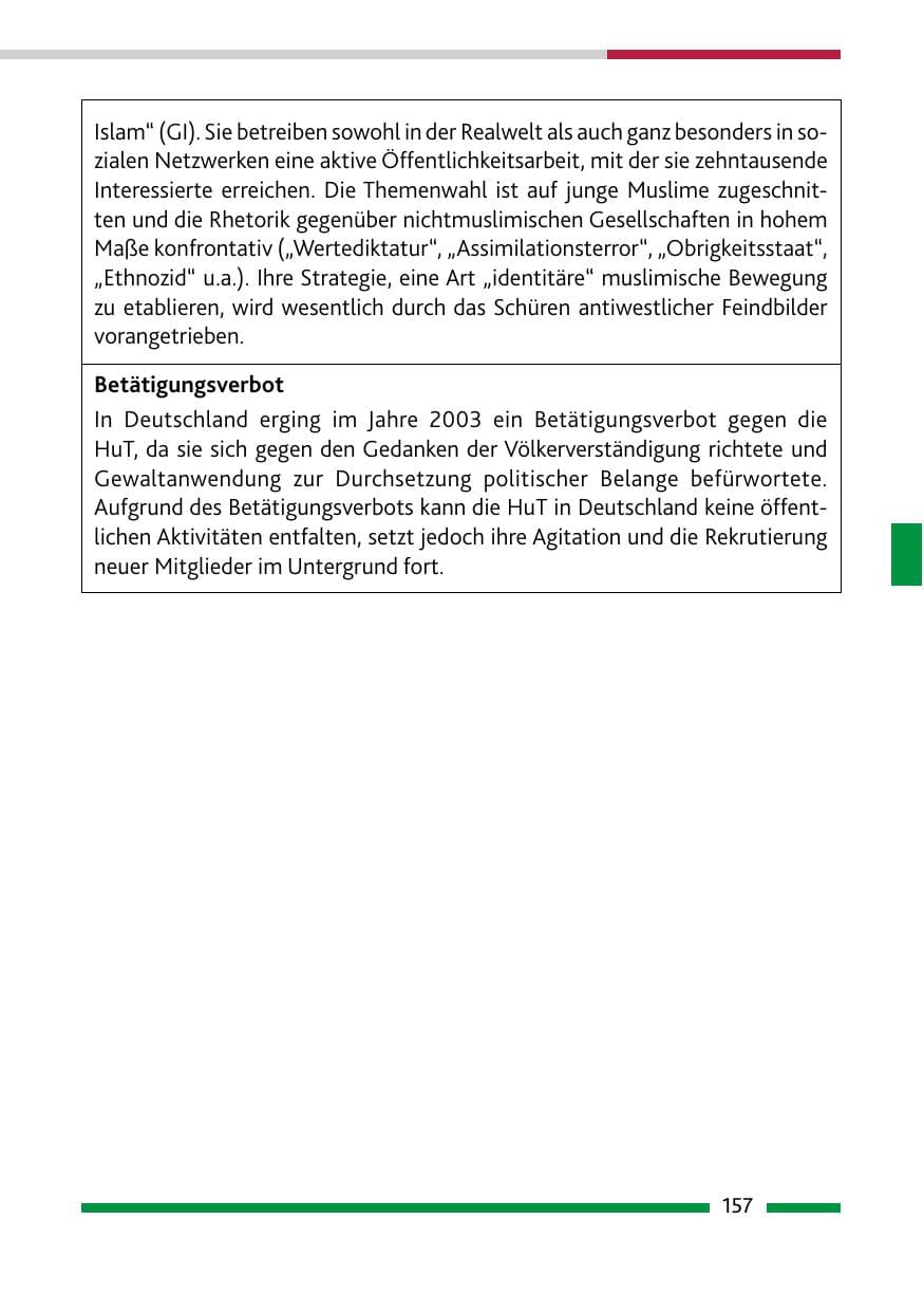 Seite 159 des Verfassungsschutzbericht 2020 Rheinland-Pfalz