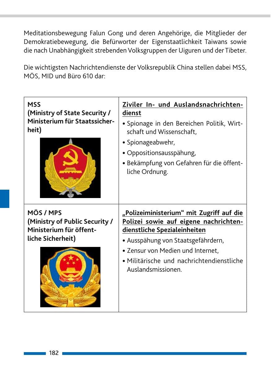 Seite 184 des Verfassungsschutzbericht 2020 Rheinland-Pfalz