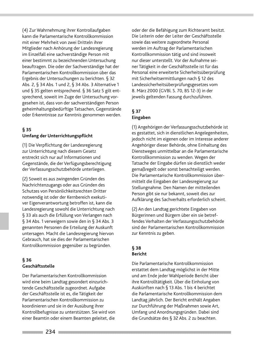 Seite 236 des Verfassungsschutzbericht 2020 Rheinland-Pfalz