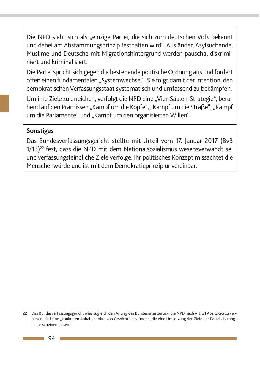 Seite 96 des Verfassungsschutzbericht 2020 Rheinland-Pfalz