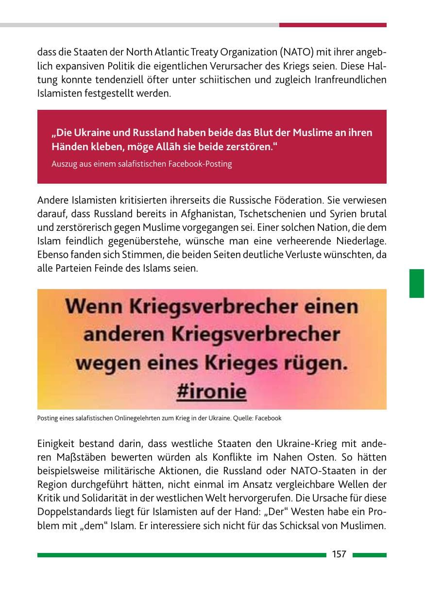 Seite 159 des Verfassungsschutzbericht 2022 Rheinland-Pfalz