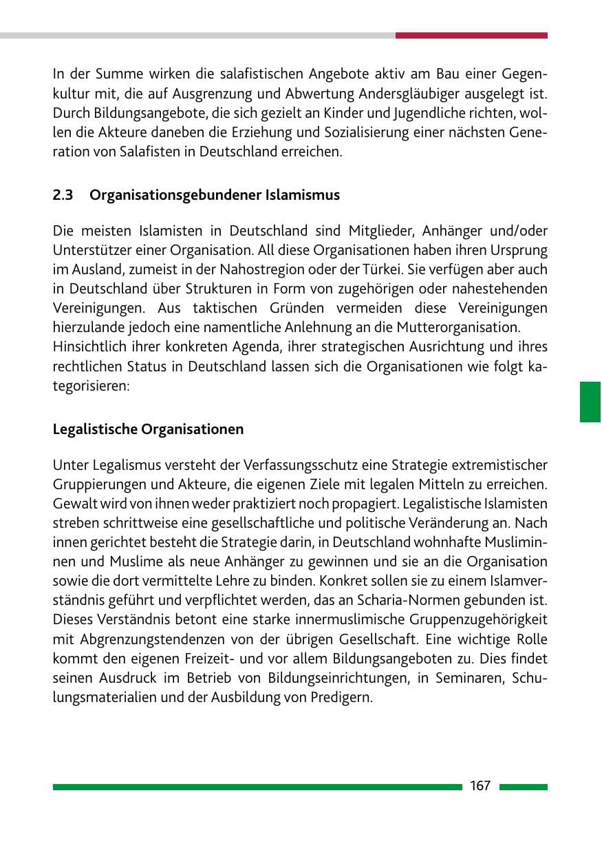 Seite 169 des Verfassungsschutzbericht 2022 Rheinland-Pfalz