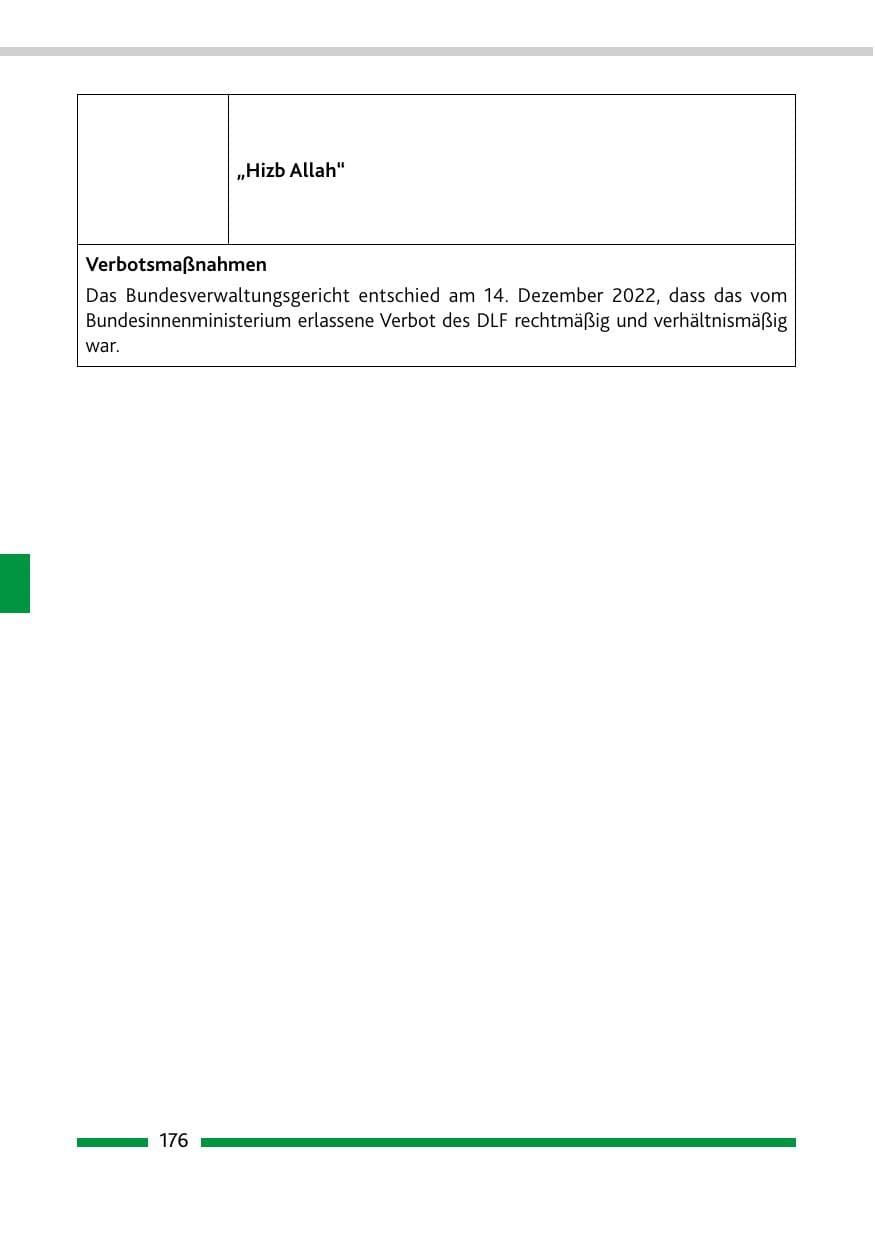 Seite 178 des Verfassungsschutzbericht 2022 Rheinland-Pfalz
