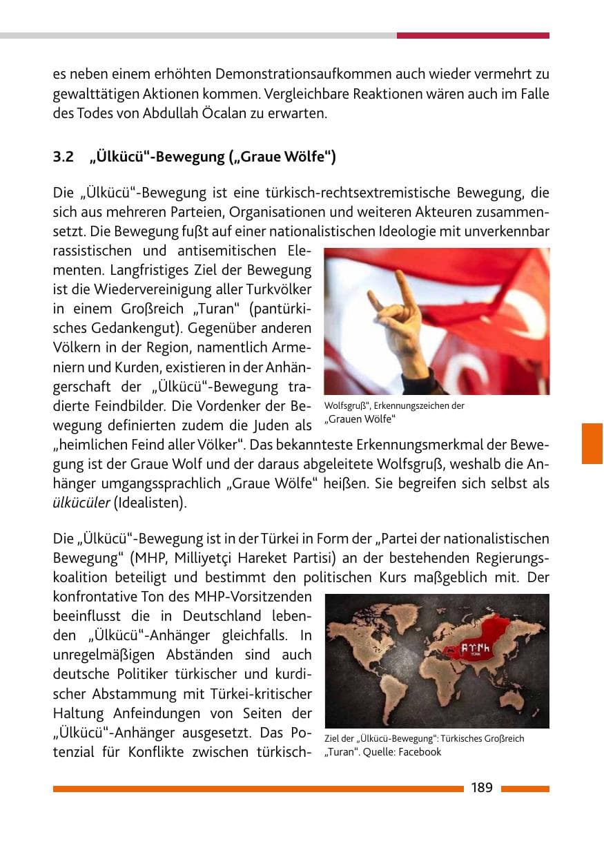 Seite 191 des Verfassungsschutzbericht 2022 Rheinland-Pfalz