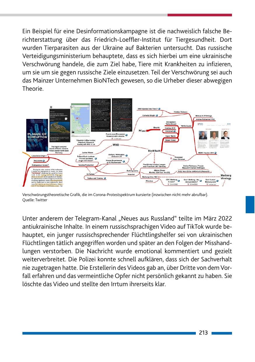 Seite 215 des Verfassungsschutzbericht 2022 Rheinland-Pfalz