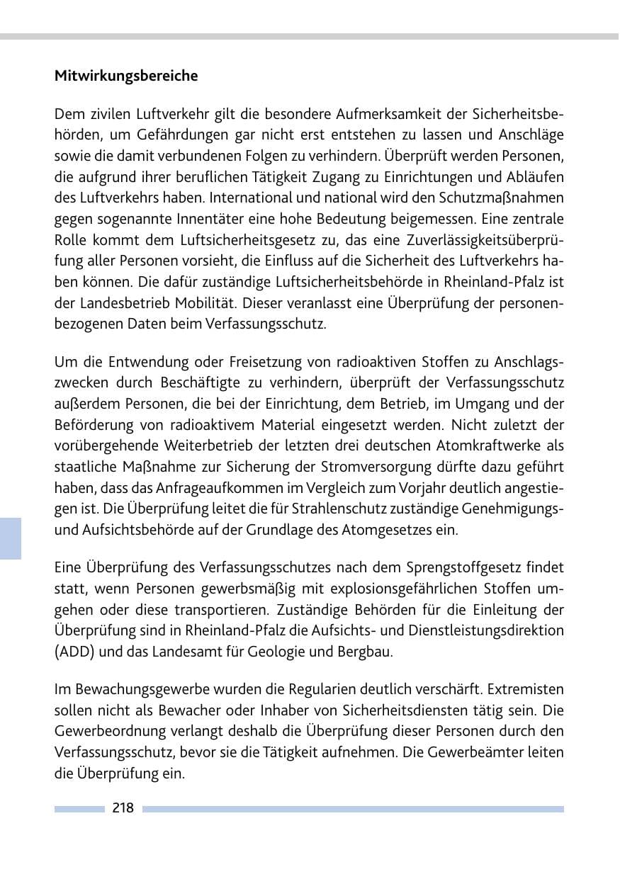 Seite 220 des Verfassungsschutzbericht 2022 Rheinland-Pfalz