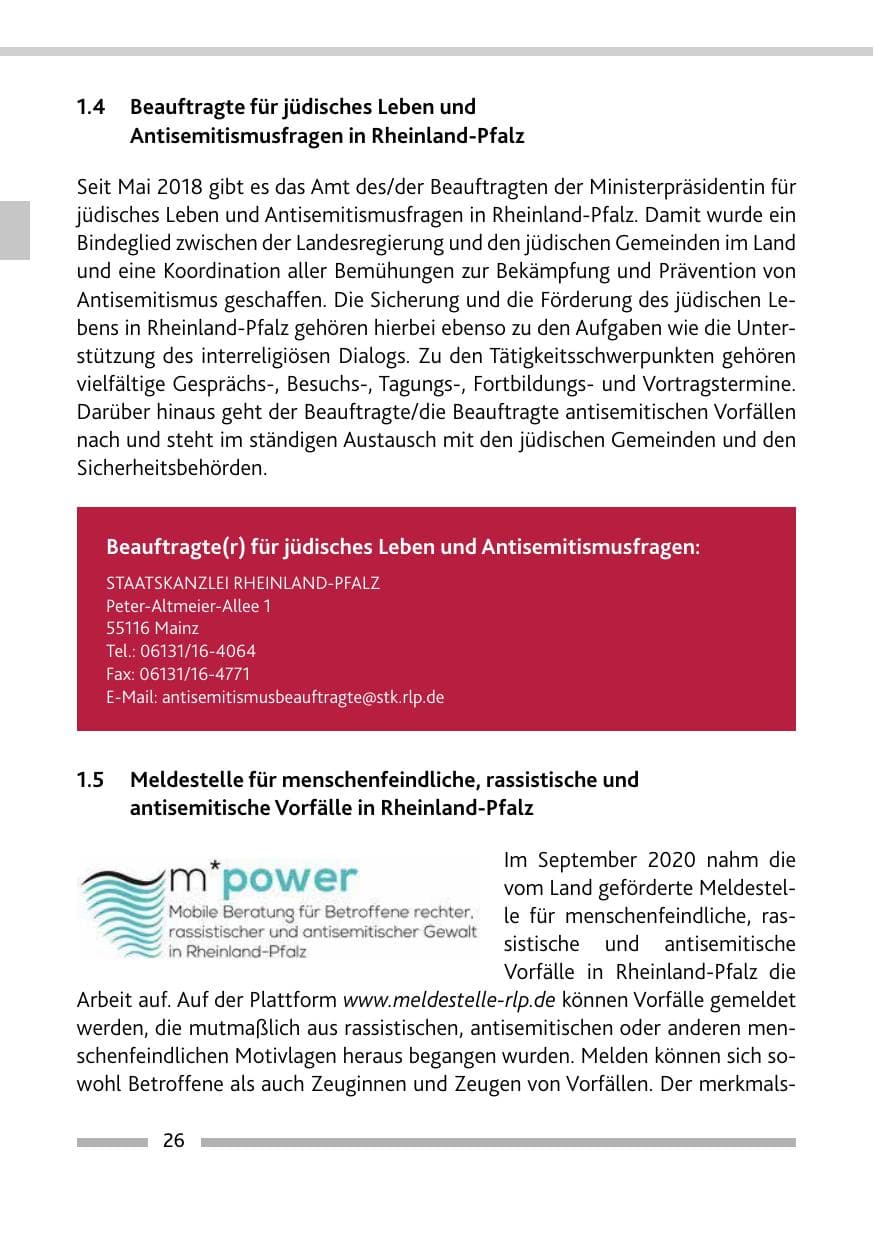 Seite 28 des Verfassungsschutzbericht 2022 Rheinland-Pfalz