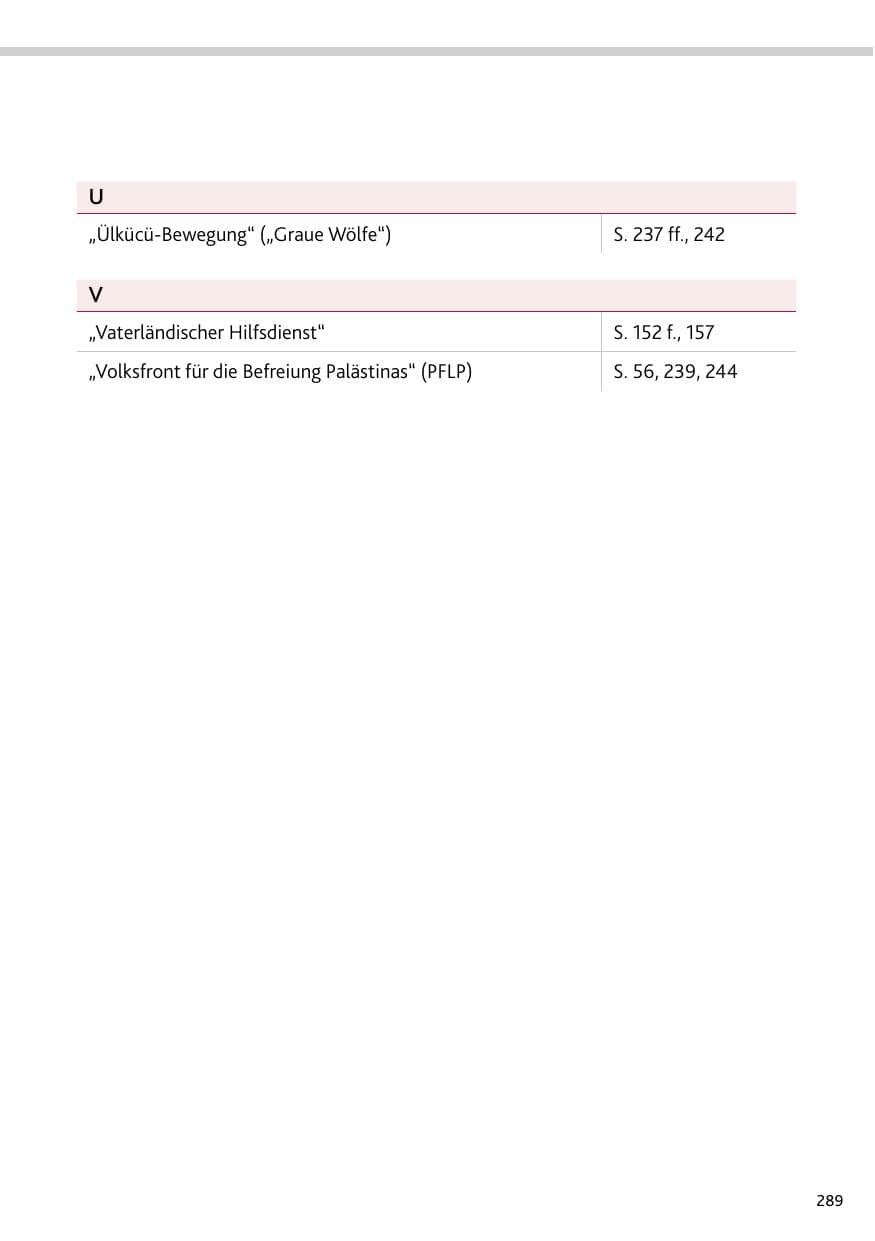 Seite 289 des Verfassungsschutzbericht 2023 Rheinland-Pfalz