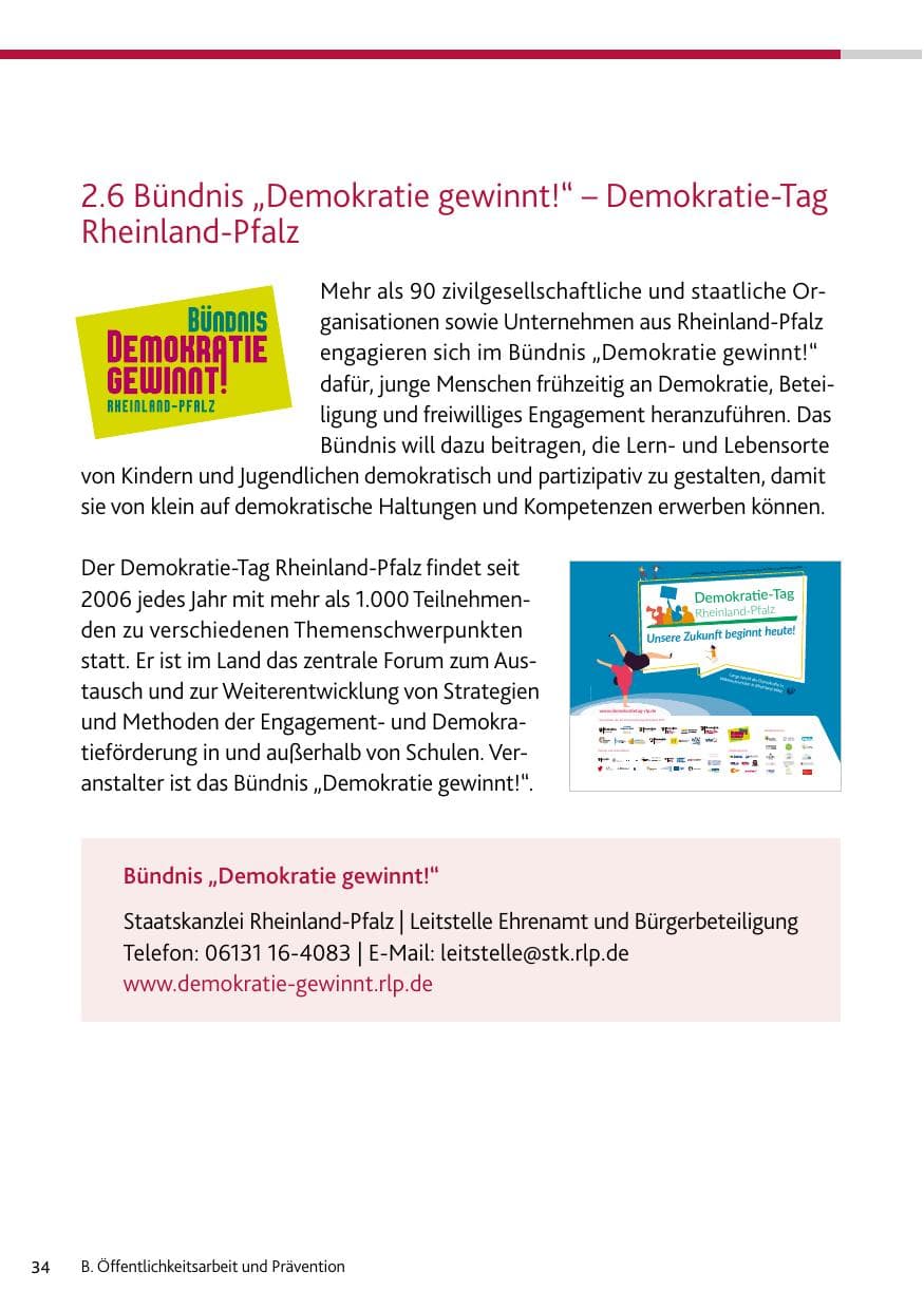 Seite 34 des Verfassungsschutzbericht 2023 Rheinland-Pfalz