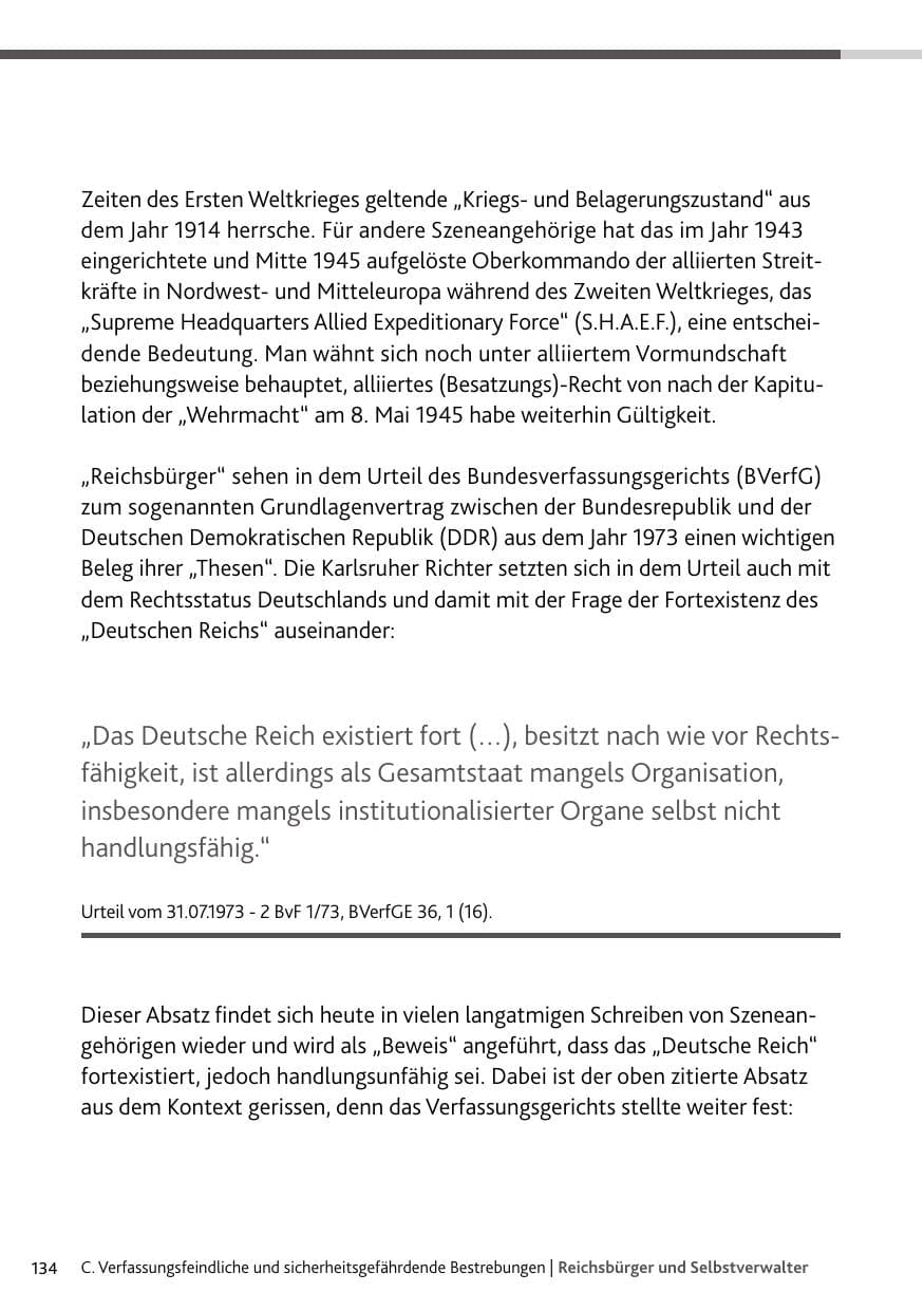 Seite 134 des Verfassungsschutzbericht 2024 Rheinland-Pfalz