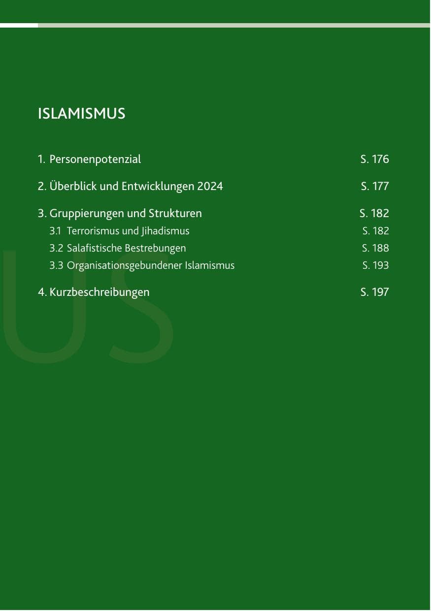 Seite 175 des Verfassungsschutzbericht 2024 Rheinland-Pfalz