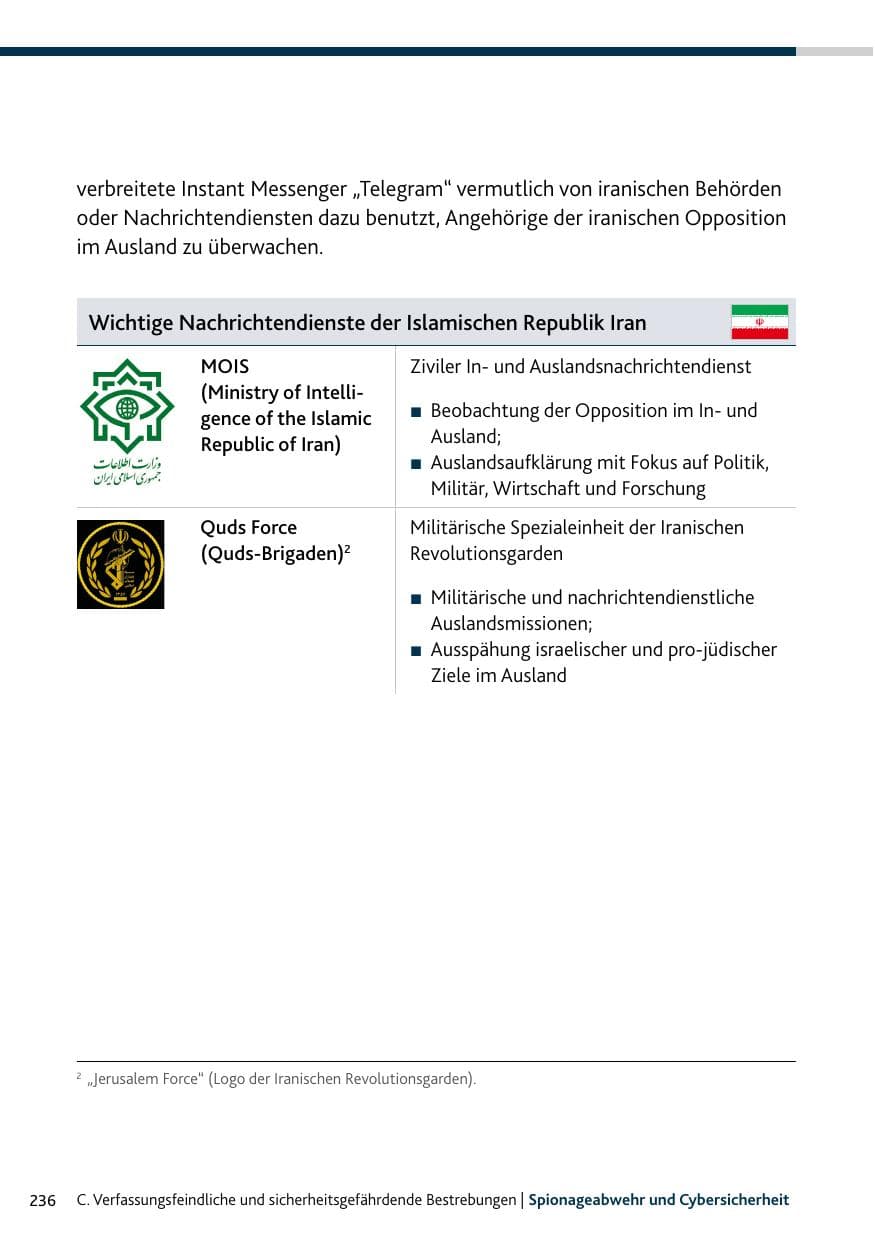 Seite 236 des Verfassungsschutzbericht 2024 Rheinland-Pfalz