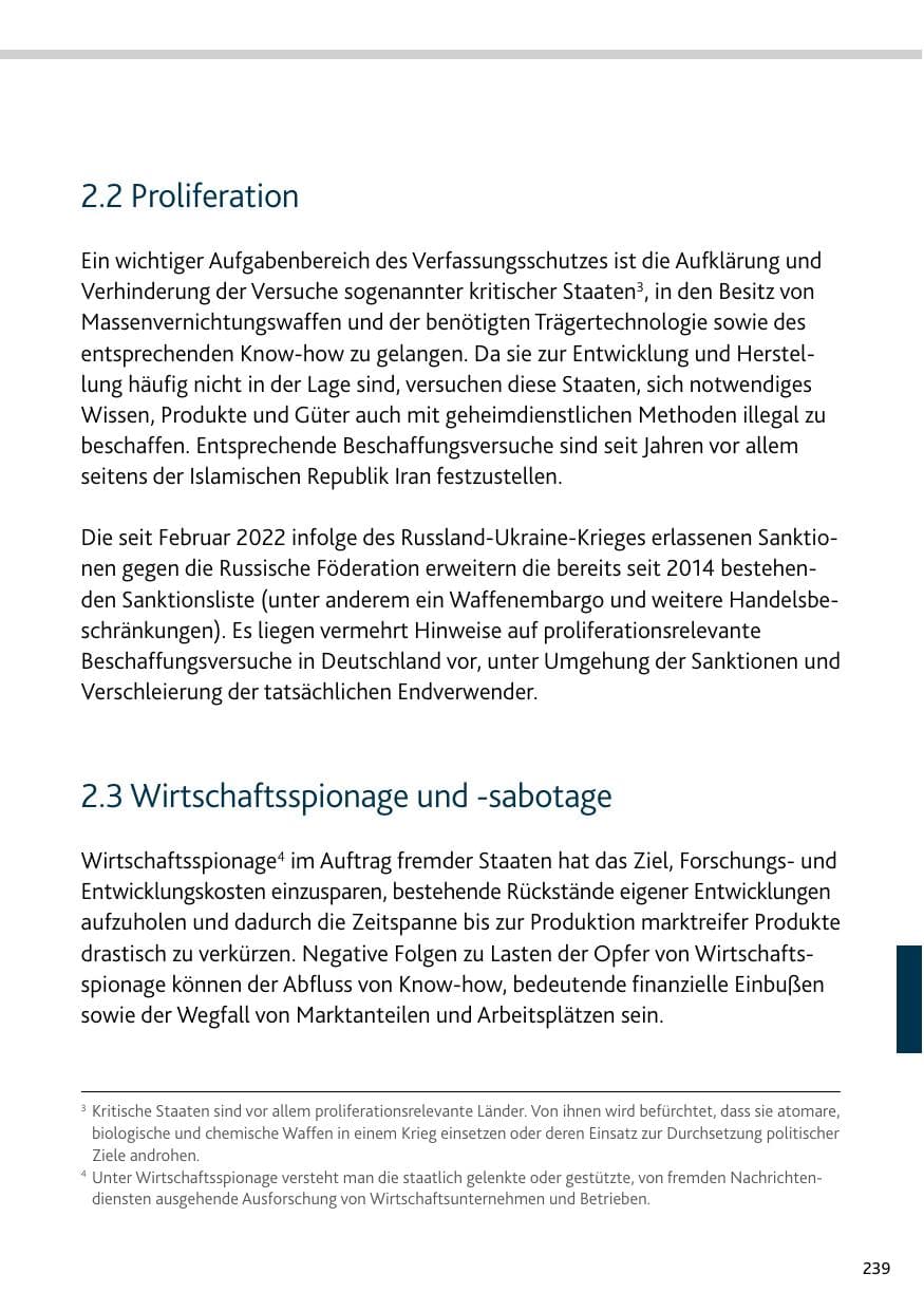 Seite 239 des Verfassungsschutzbericht 2024 Rheinland-Pfalz