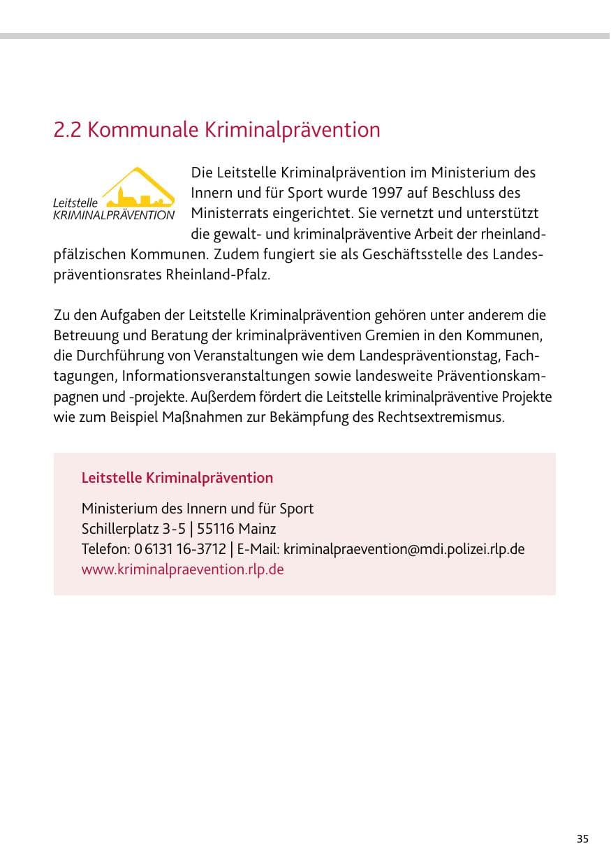 Seite 35 des Verfassungsschutzbericht 2024 Rheinland-Pfalz