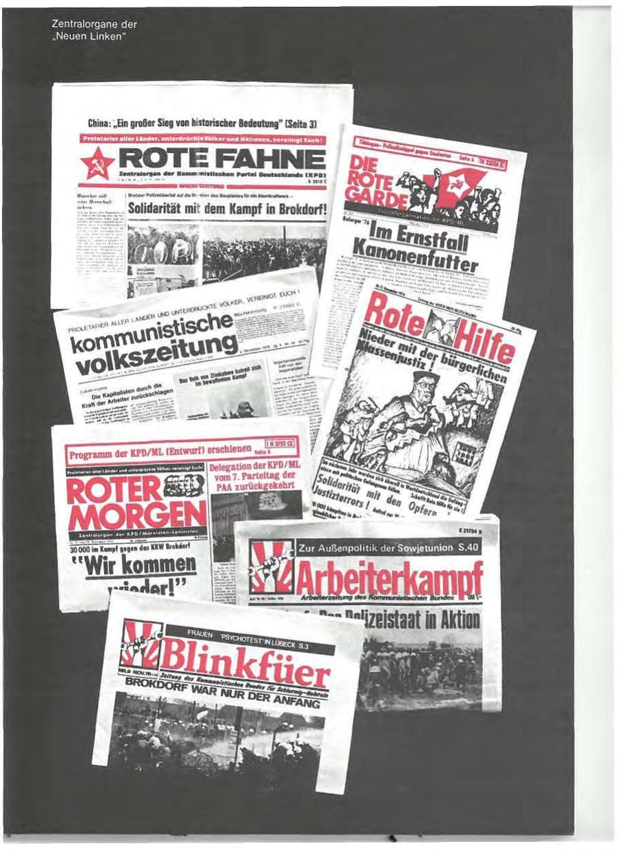 Seite 21 des Verfassungsschutzbericht 1976 Schleswig-Holstein