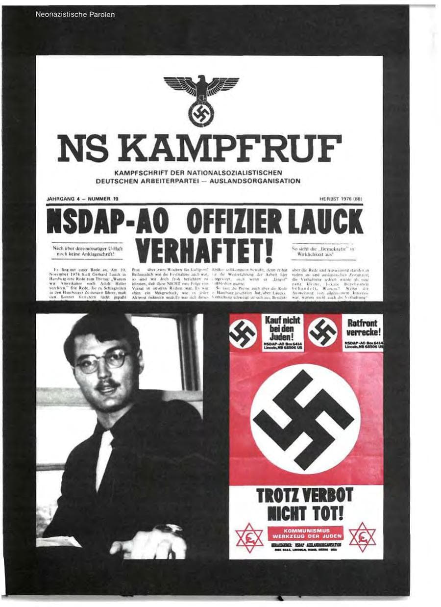 Seite 35 des Verfassungsschutzbericht 1976 Schleswig-Holstein