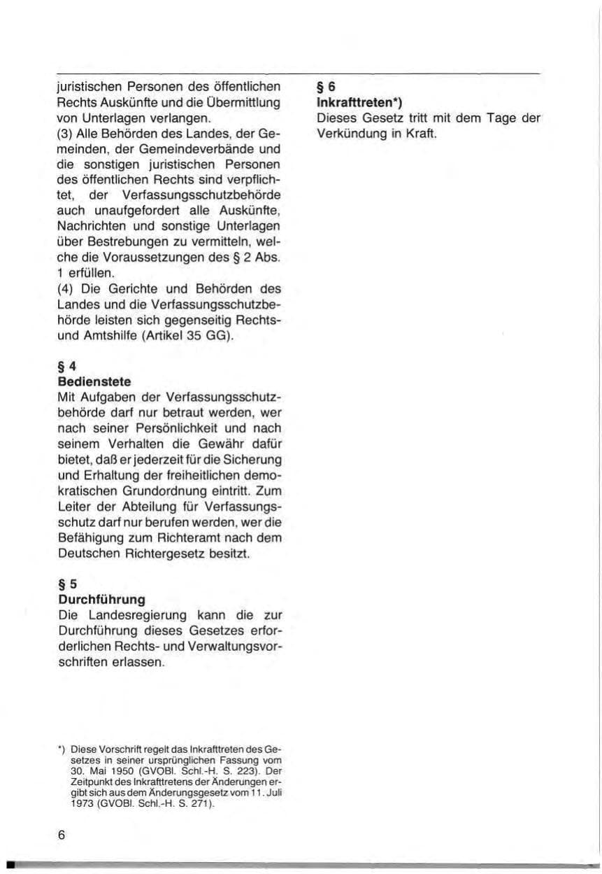Seite 8 des Verfassungsschutzbericht 1977 Schleswig-Holstein