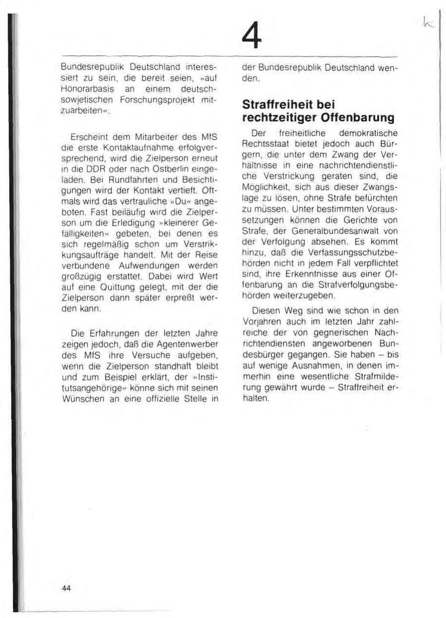 Seite 46 des Verfassungsschutzbericht 1978 Schleswig-Holstein