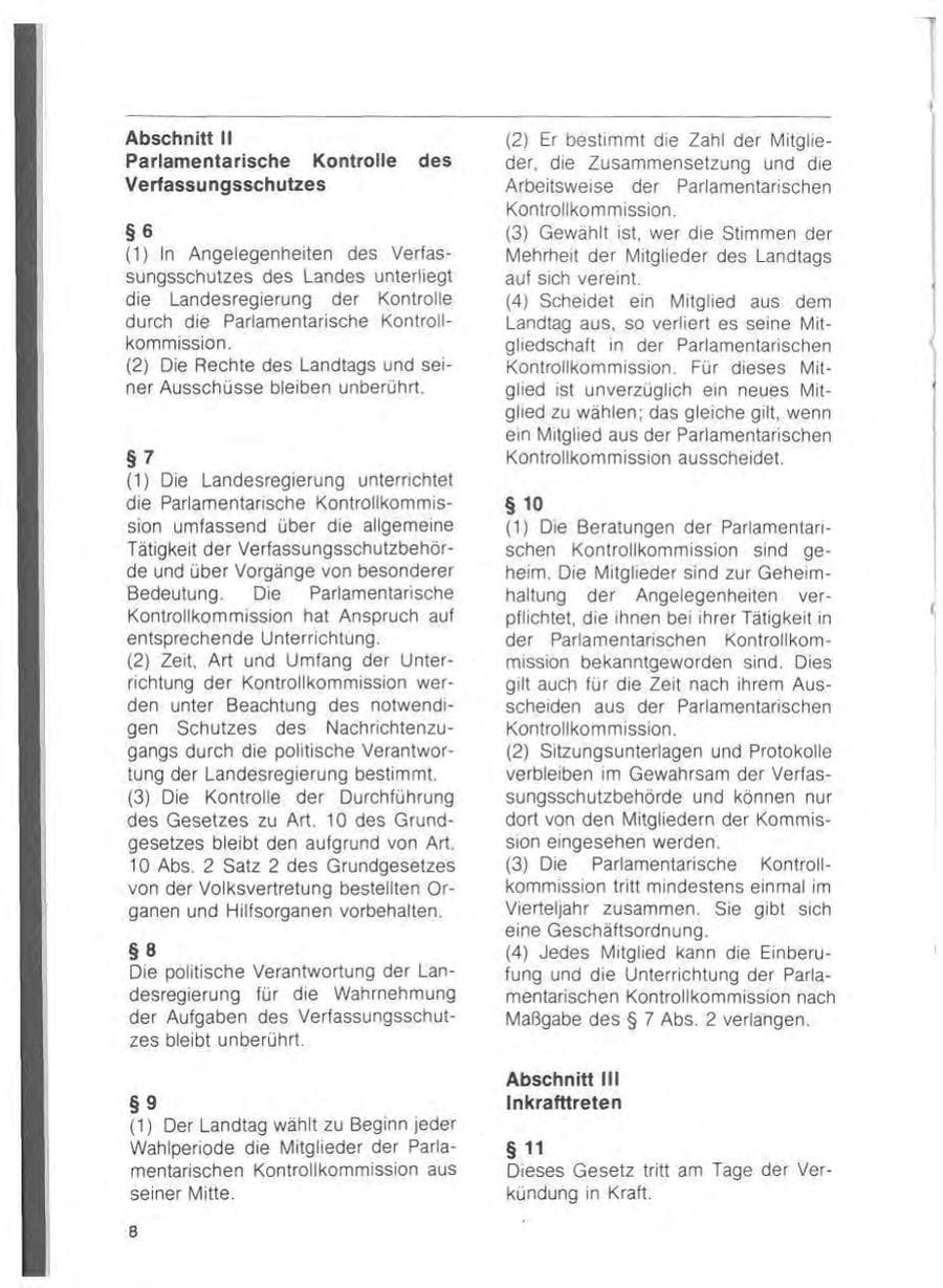 Seite 10 des Verfassungsschutzbericht 1978 Schleswig-Holstein