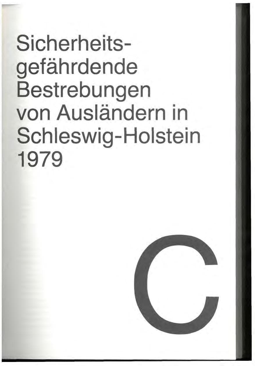 Seite 41 des Verfassungsschutzbericht 1979 Schleswig-Holstein