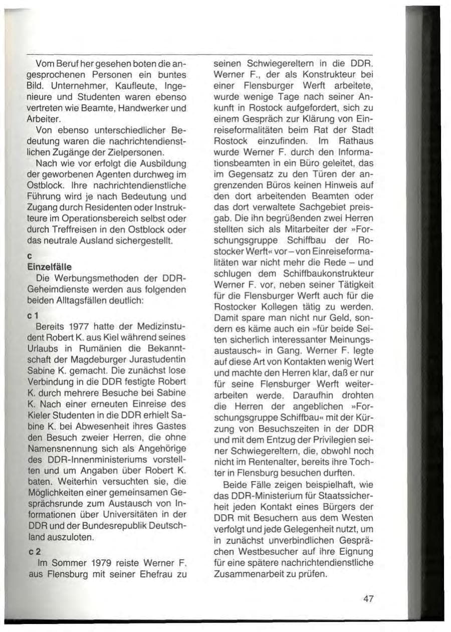 Seite 49 des Verfassungsschutzbericht 1979 Schleswig-Holstein