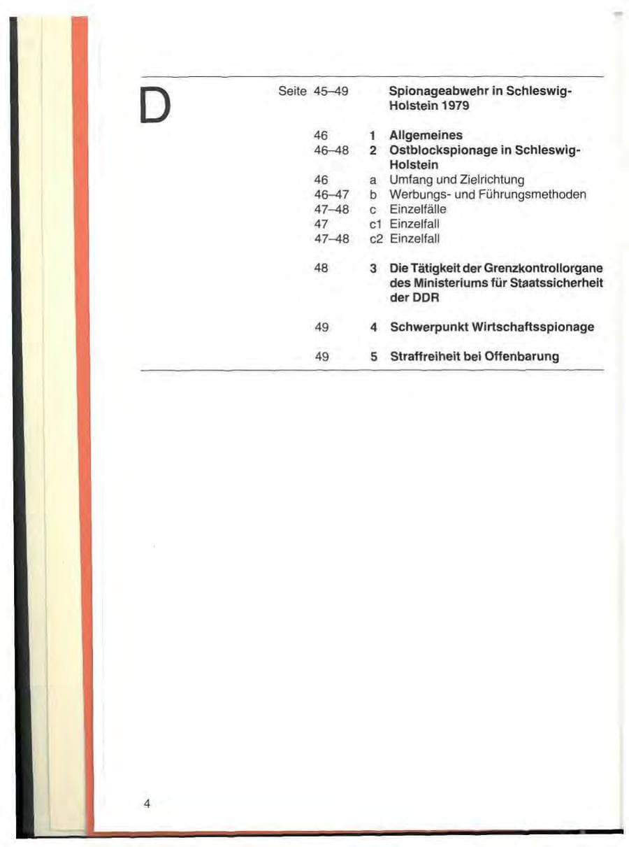 Seite 6 des Verfassungsschutzbericht 1979 Schleswig-Holstein