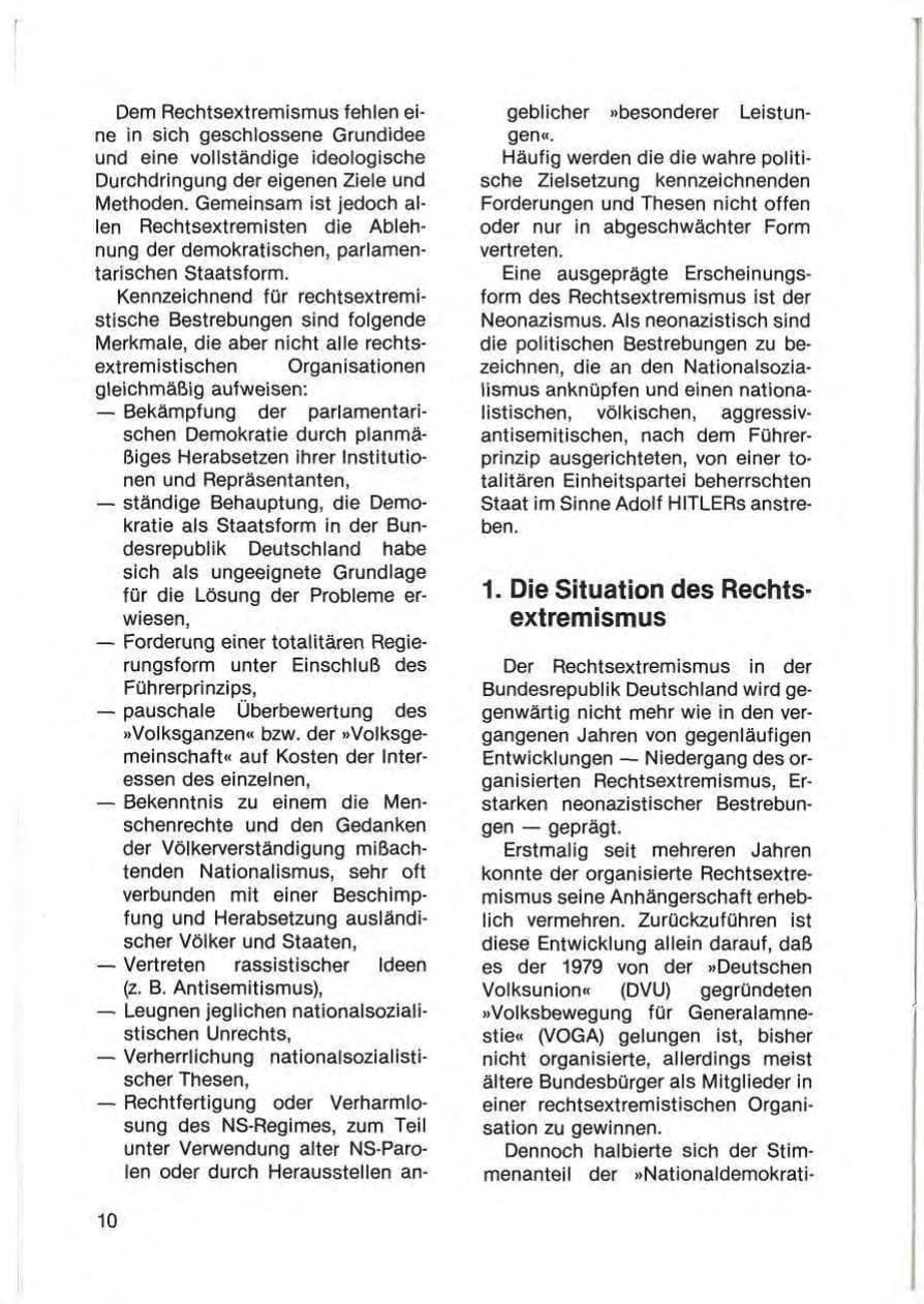 Seite 12 des Verfassungsschutzbericht 1980 Schleswig-Holstein