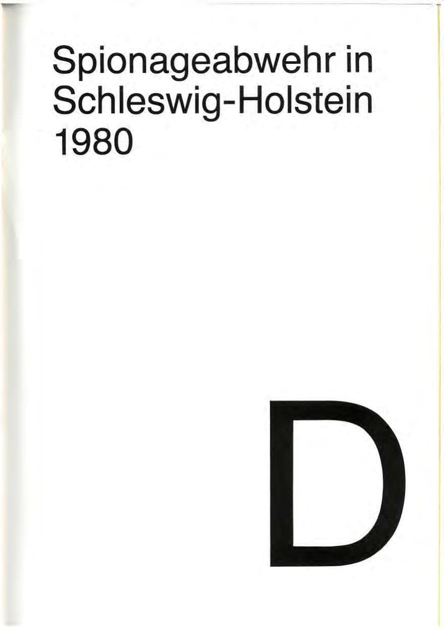Seite 47 des Verfassungsschutzbericht 1980 Schleswig-Holstein