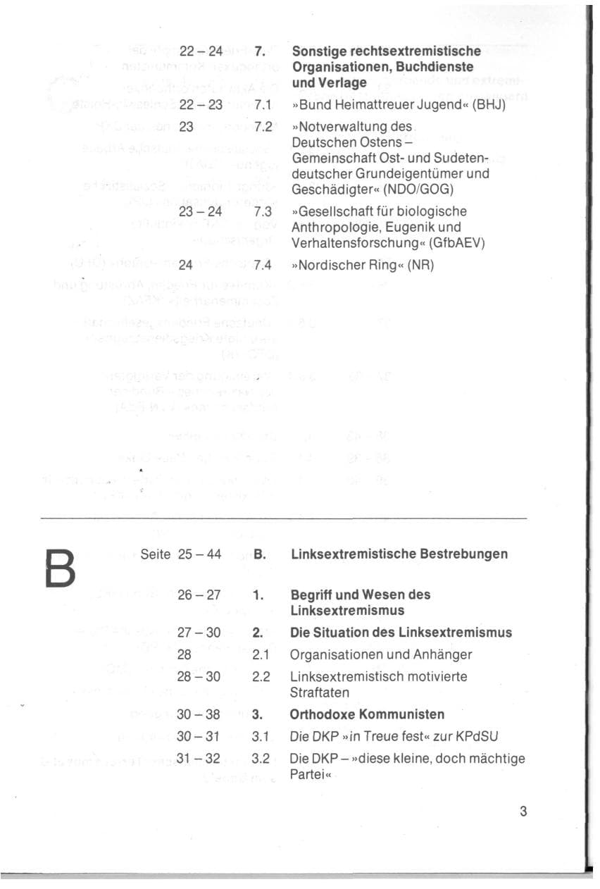 Seite 4 des Verfassungsschutzbericht 1983 Schleswig-Holstein