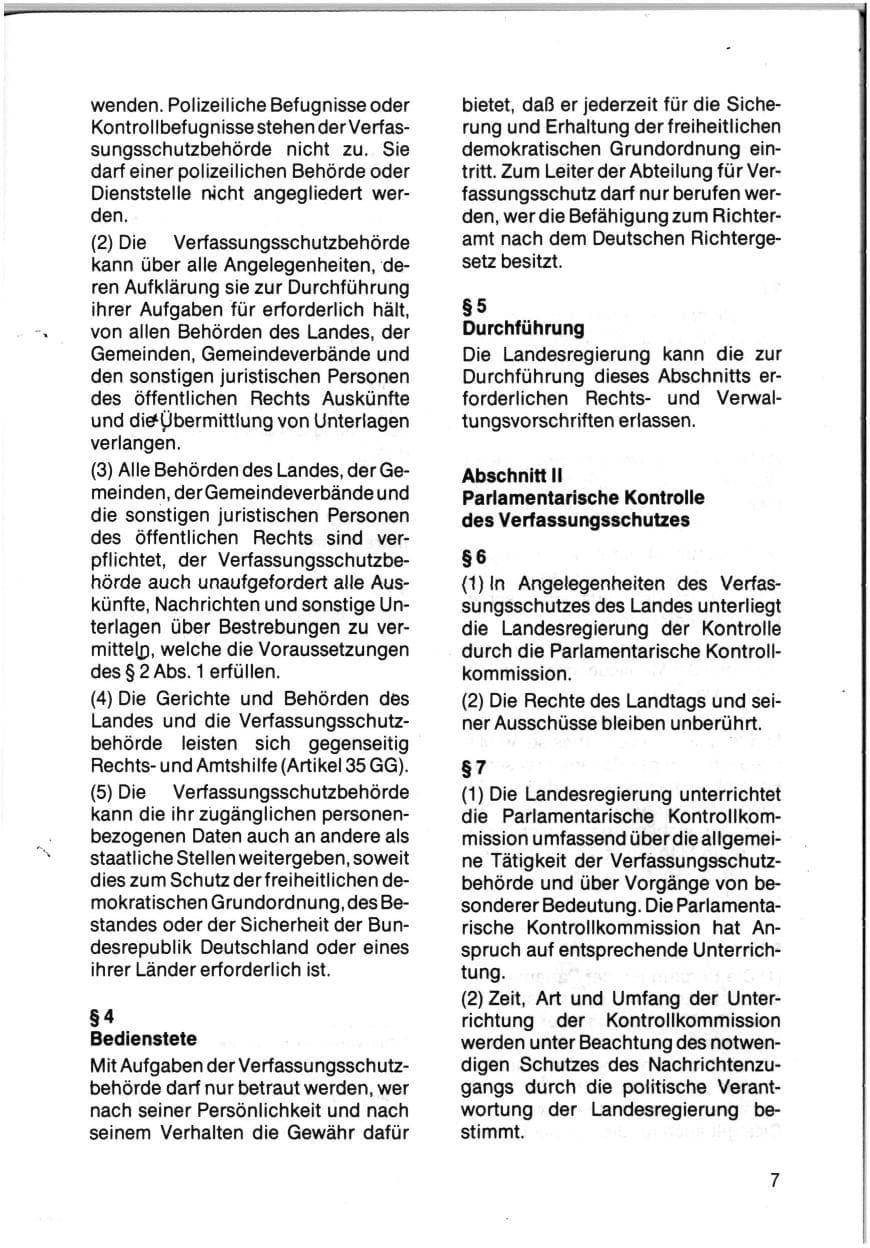 Seite 9 des Verfassungsschutzbericht 1983 Schleswig-Holstein