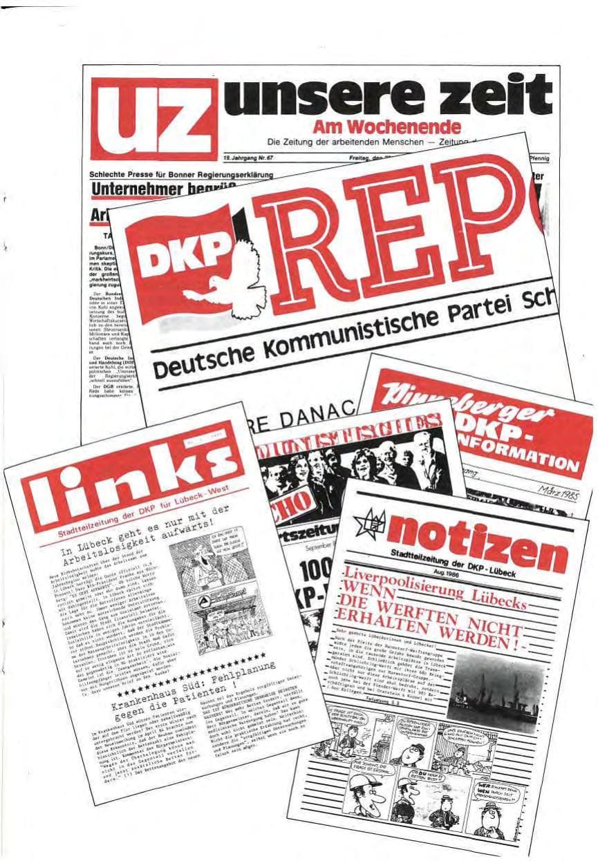 Seite 45 des Verfassungsschutzbericht 1985 Schleswig-Holstein
