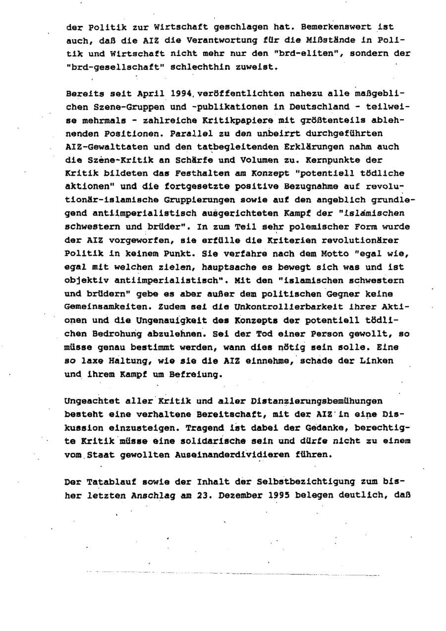 Seite 35 des Verfassungsschutzbericht 1995 Schleswig-Holstein