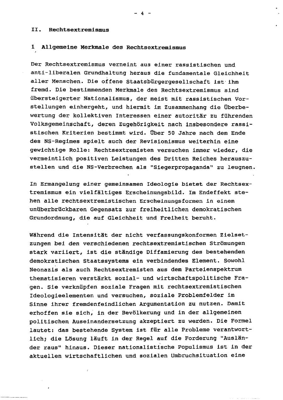 Seite 9 des Verfassungsschutzbericht 1996 Schleswig-Holstein