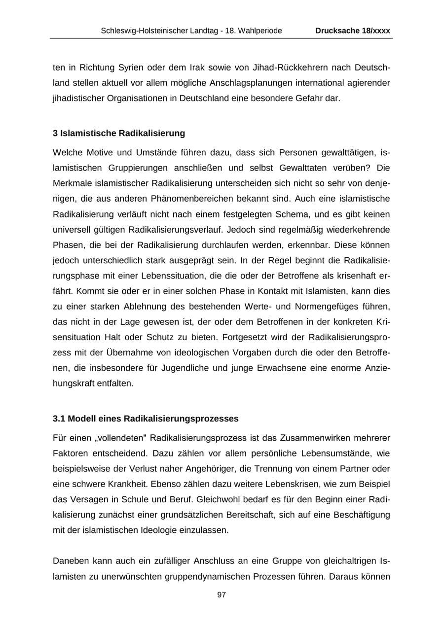 Seite 97 des Verfassungsschutzbericht 2015 Schleswig-Holstein