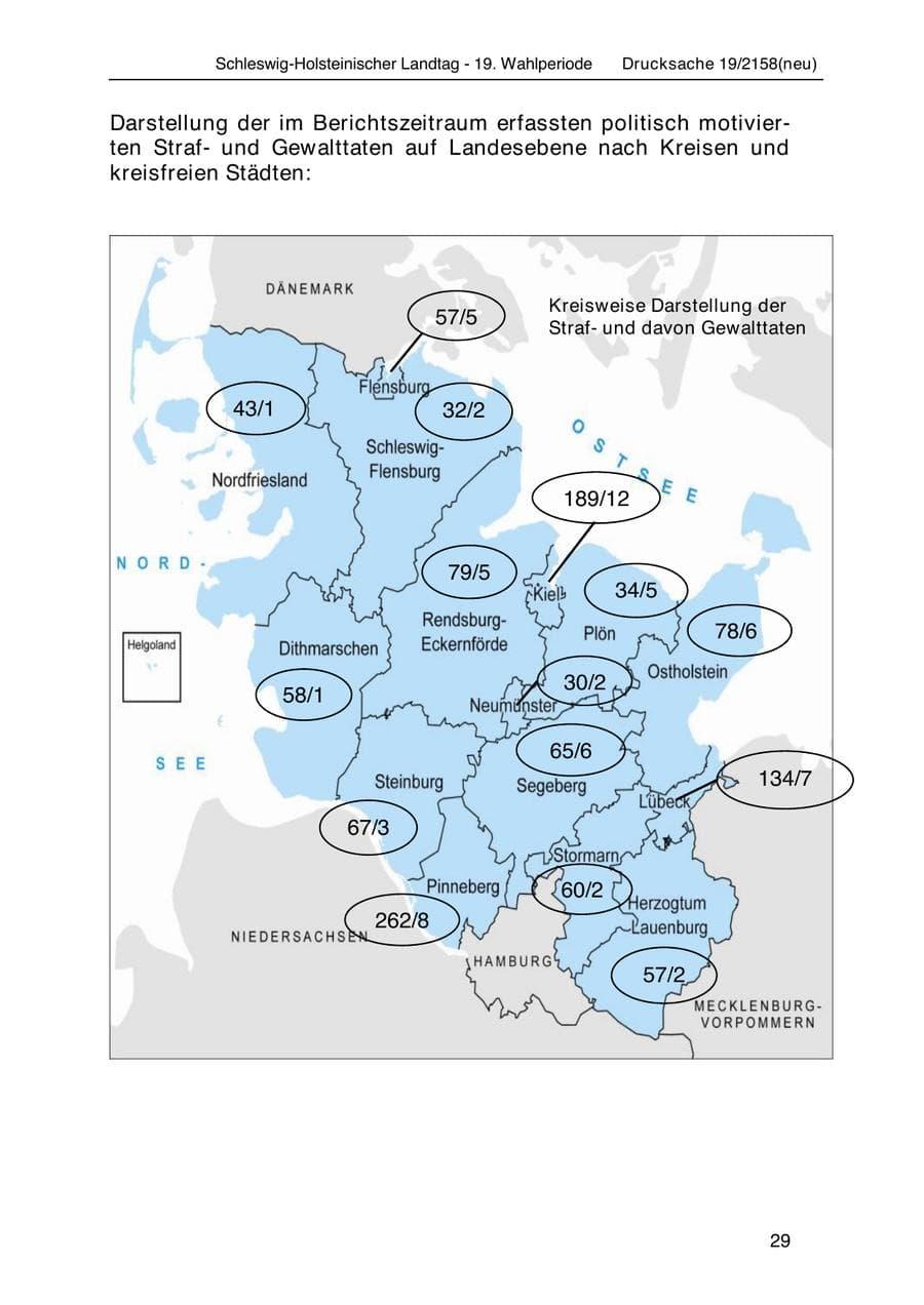 Seite 43 des Verfassungsschutzbericht 2019 Schleswig-Holstein