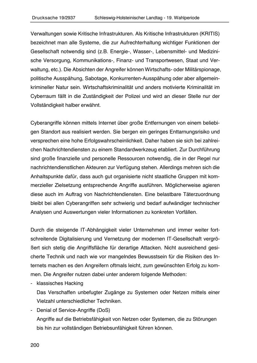 Seite 212 des Verfassungsschutzbericht 2020 Schleswig-Holstein