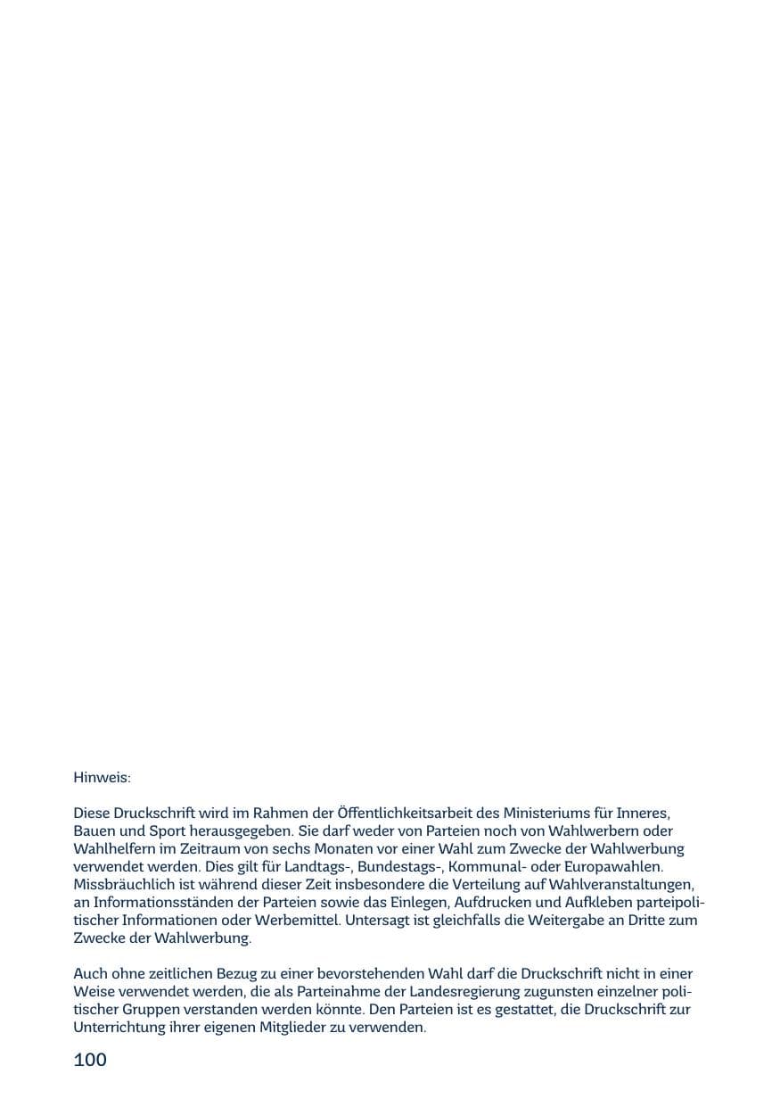 Seite 102 des Verfassungsschutzbericht 2018 Saarland