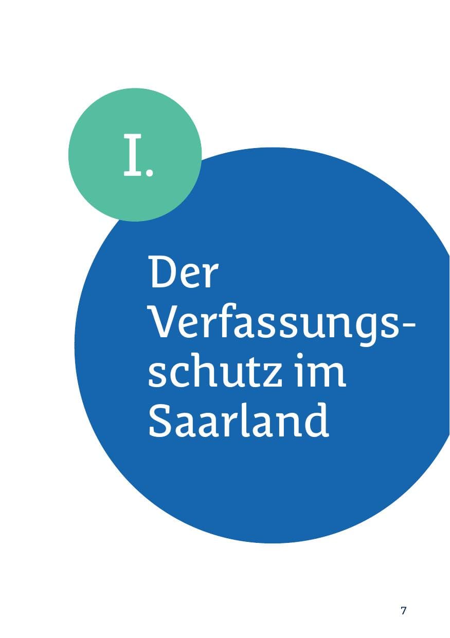 Seite 9 des Verfassungsschutzbericht 2018 Saarland