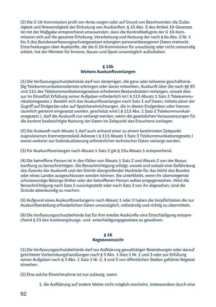 Seite 94 des Verfassungsschutzbericht 2018 Saarland