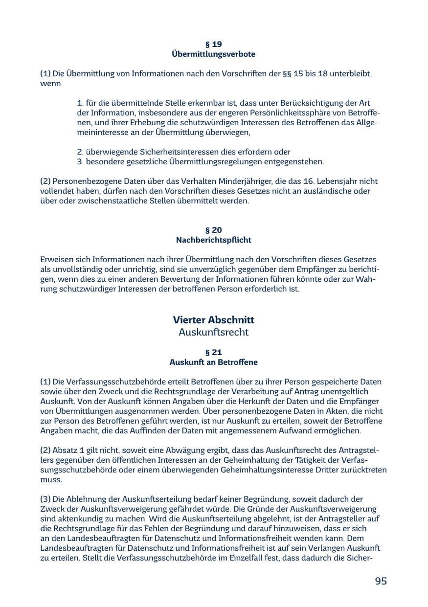 Seite 97 des Verfassungsschutzbericht 2018 Saarland