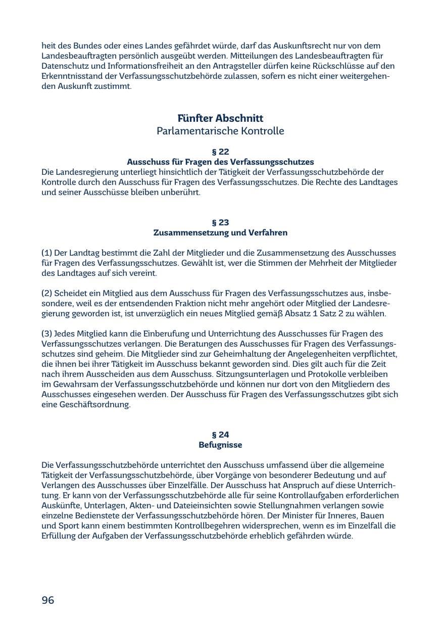 Seite 98 des Verfassungsschutzbericht 2018 Saarland