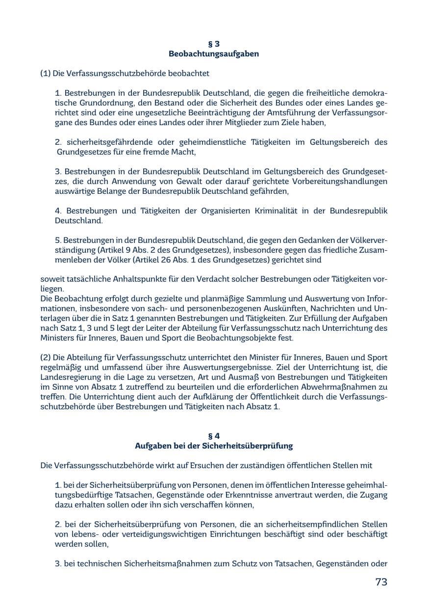 Seite 75 des Verfassungsschutzbericht 2020 Saarland