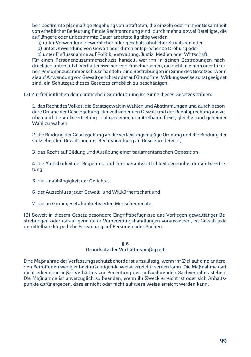 Seite 101 des Verfassungsschutzbericht 2021 Saarland