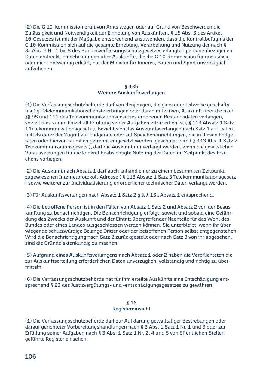 Seite 108 des Verfassungsschutzbericht 2021 Saarland