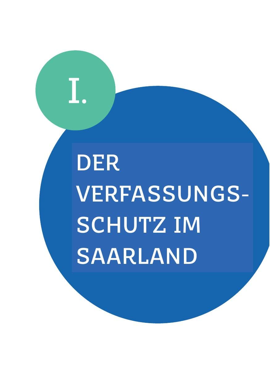 Seite 8 des Verfassungsschutzbericht 2023 Saarland