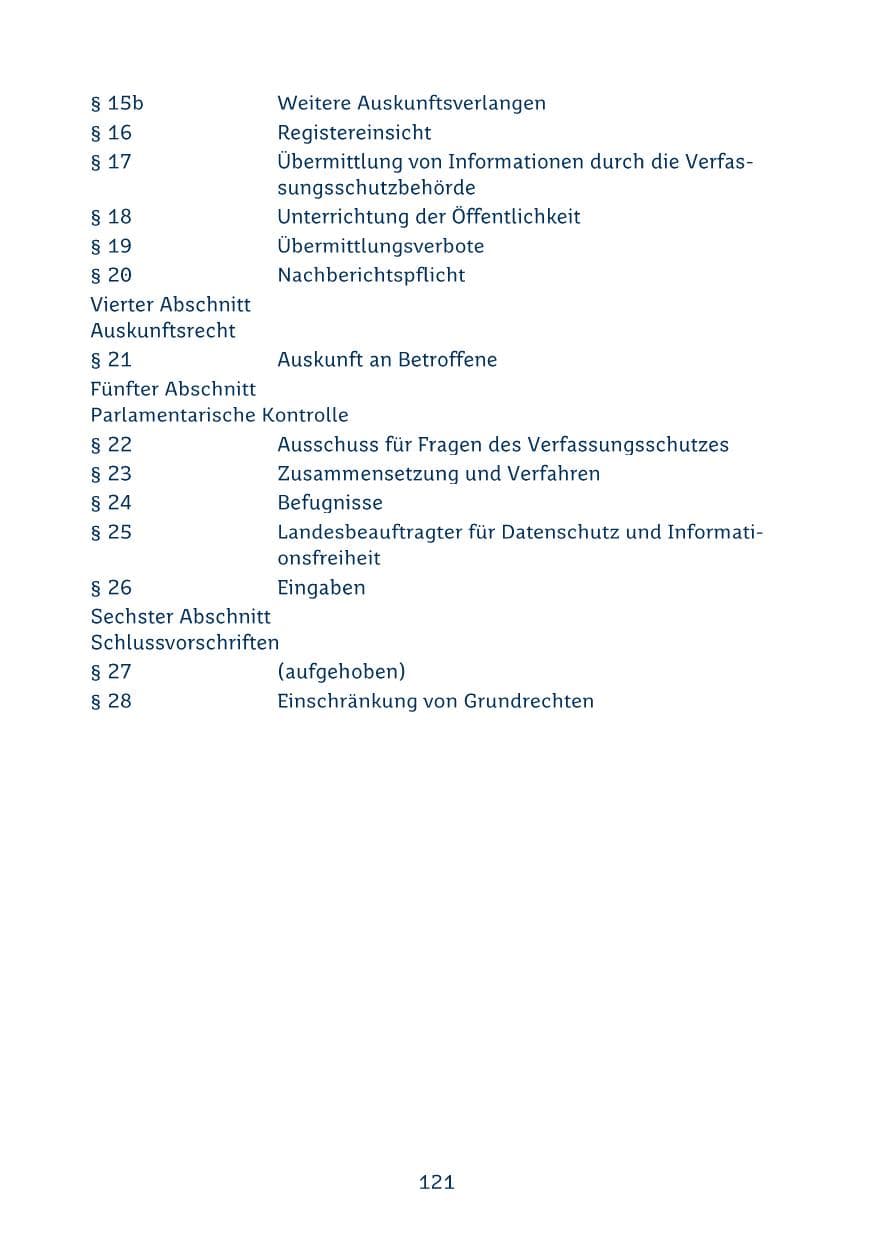 Seite 121 des Verfassungsschutzbericht 2024 Saarland