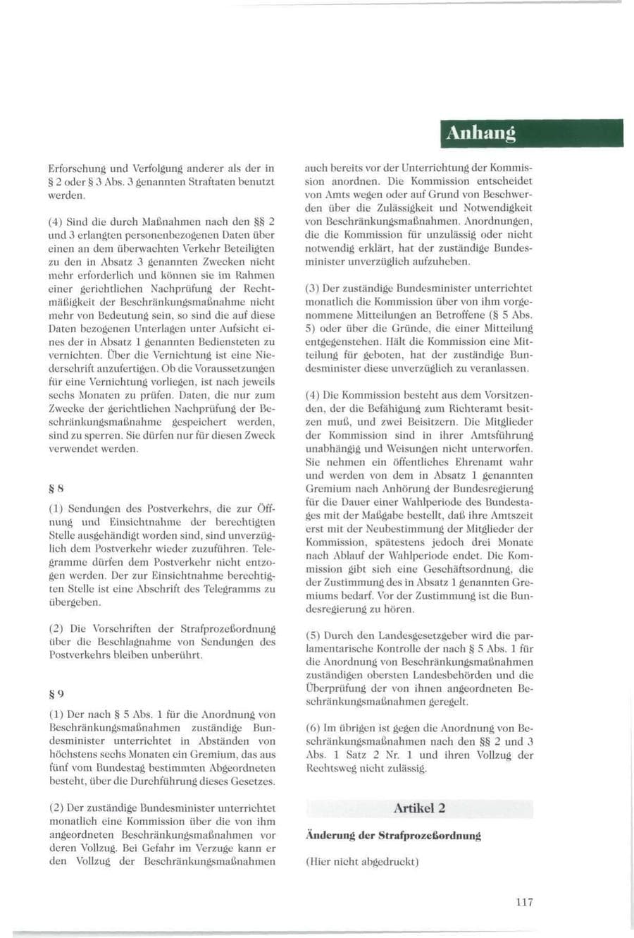 Seite 112 des Verfassungsschutzbericht 1994 Sachsen